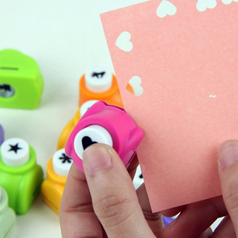 Paper Punch 3 Hole - Mini Bloemenperforator voor DIY Scrapbooking, Kaarten