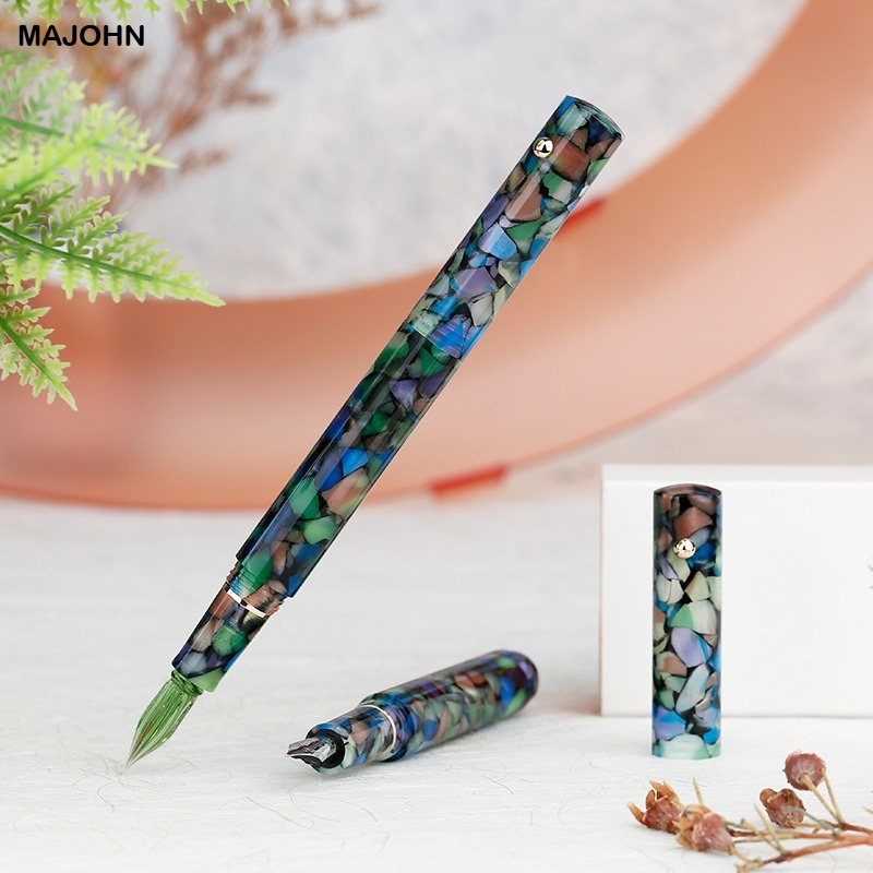 Fountain Pen Ink - MAJOHN N8 Hars Glas Kroontjespen Inkt