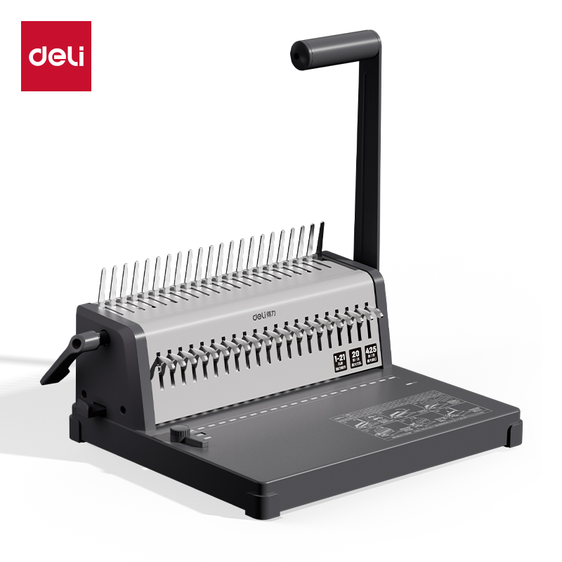 Binding Comb Plastic - Deli 3870/3871/3872S/3873S Zware Comb Binding Machine,