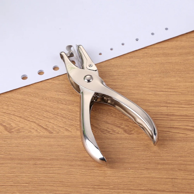 Paper Punch 3 Hole - 3/6mm perforator Draagbare perforator met één