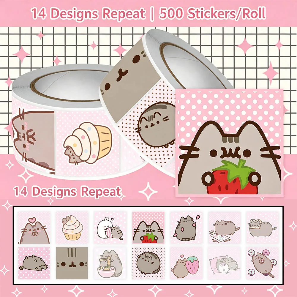 Memo Pad Sticky - Nieuwe 500 stuks Pusheen Cartoon Cat