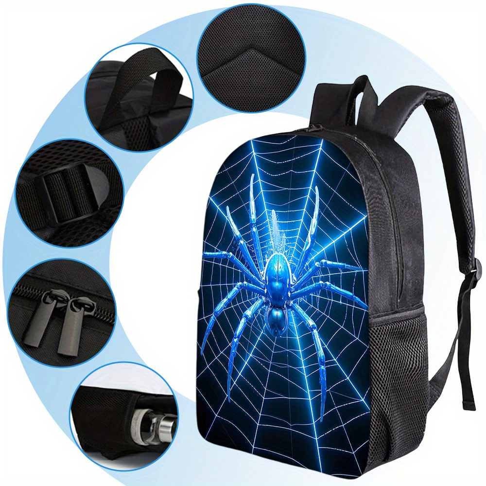 3-delige rugzak met spinnenpat - Pencil Case Large recensie en prijs