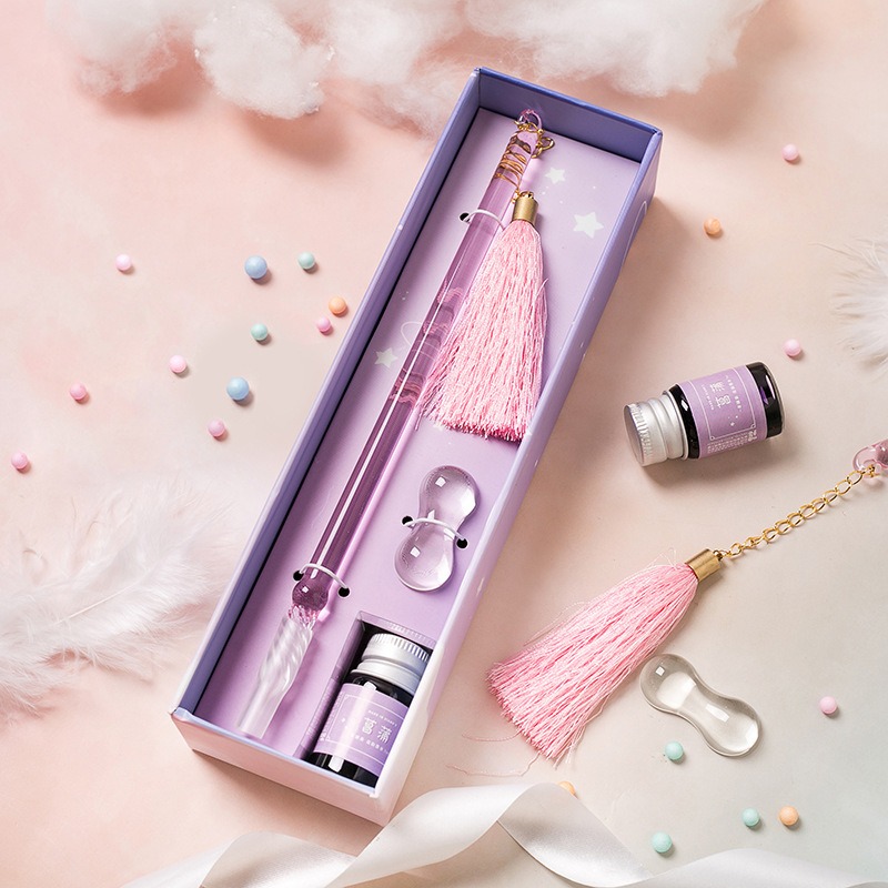 Glazen Dip Pen Kalligrafie Set - Fountain Pen Ink recensie en prijs