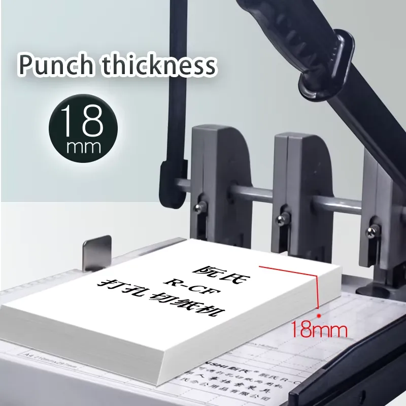 3-gaats perforator met papiers - Paper Punch 3 Hole recensie en prijs