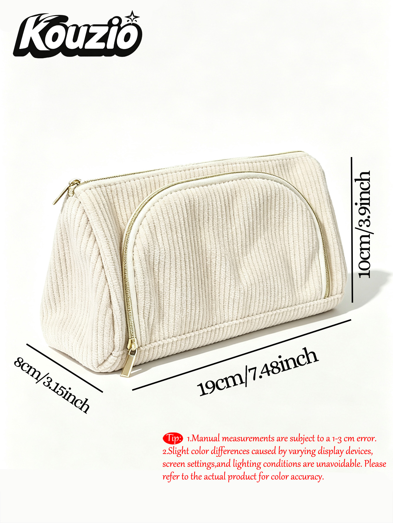 Op maat gemaakte etui van cord - Pencil Case Large recensie en prijs