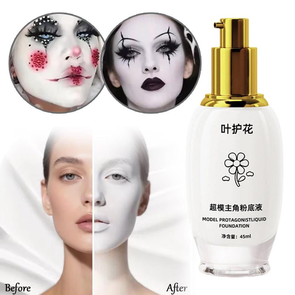 Witte vloeibare foundation Lan - Correction Fluid White recensie en prijs