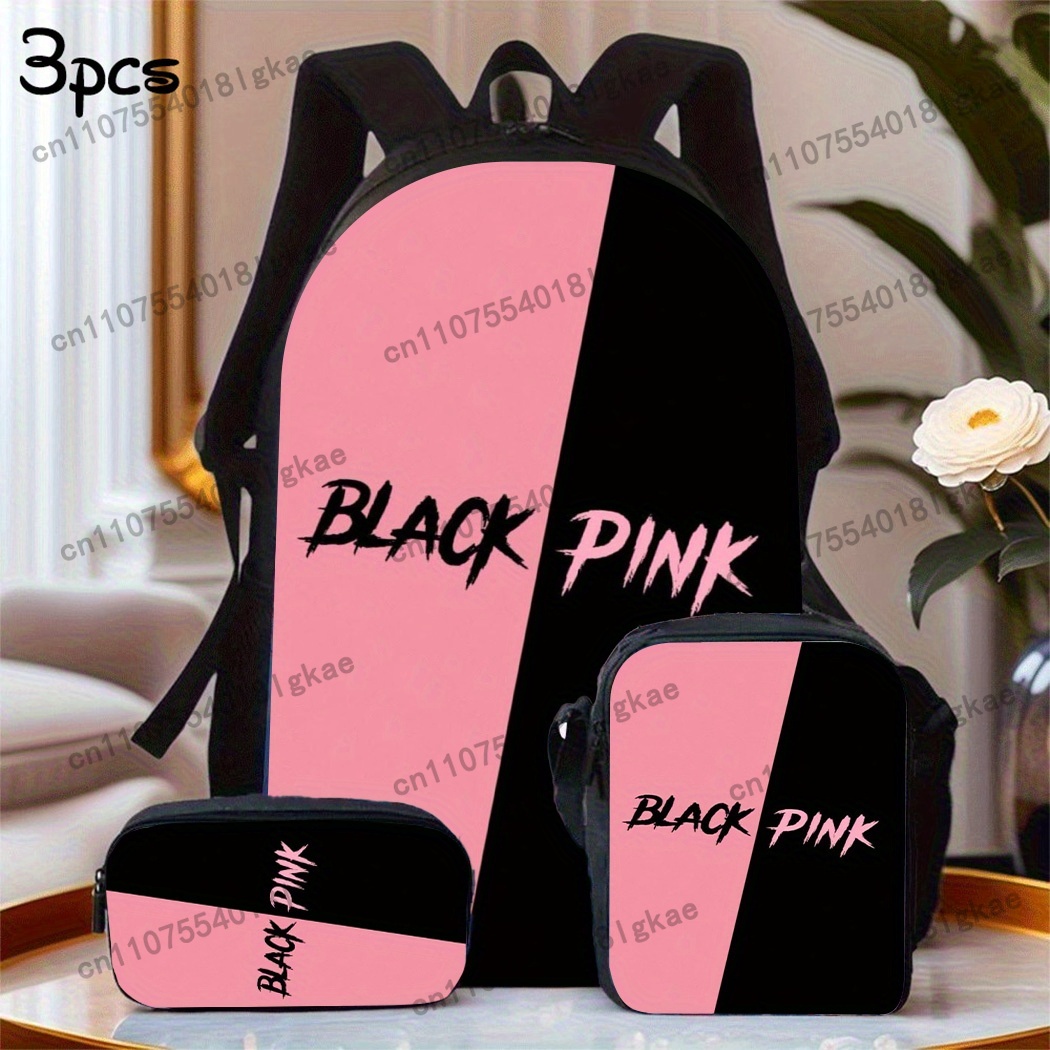 3-delige zomerse KPOP rugzakse - Pencil Case Large recensie en prijs