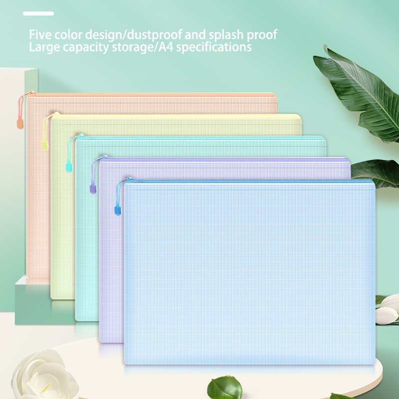 5 stks Mesh Rits Zakje Documen - Portfolio Folder Zip recensie en prijs