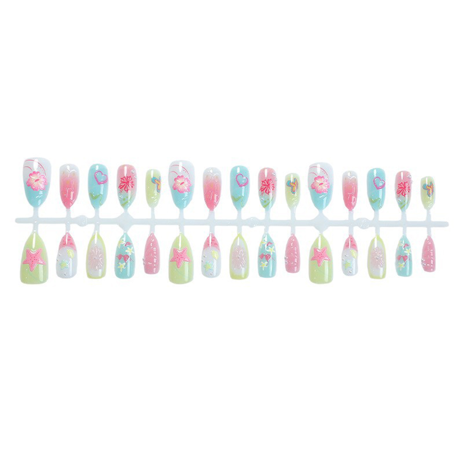 Set van 30 nagels met een zome - Glue Stick Pack recensie en prijs