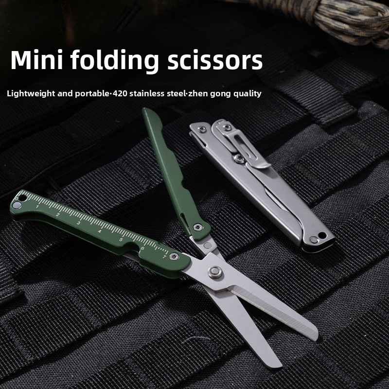 Opvouwbare miniskraper van roe - Scissors Stainless Craft recensie en prijs