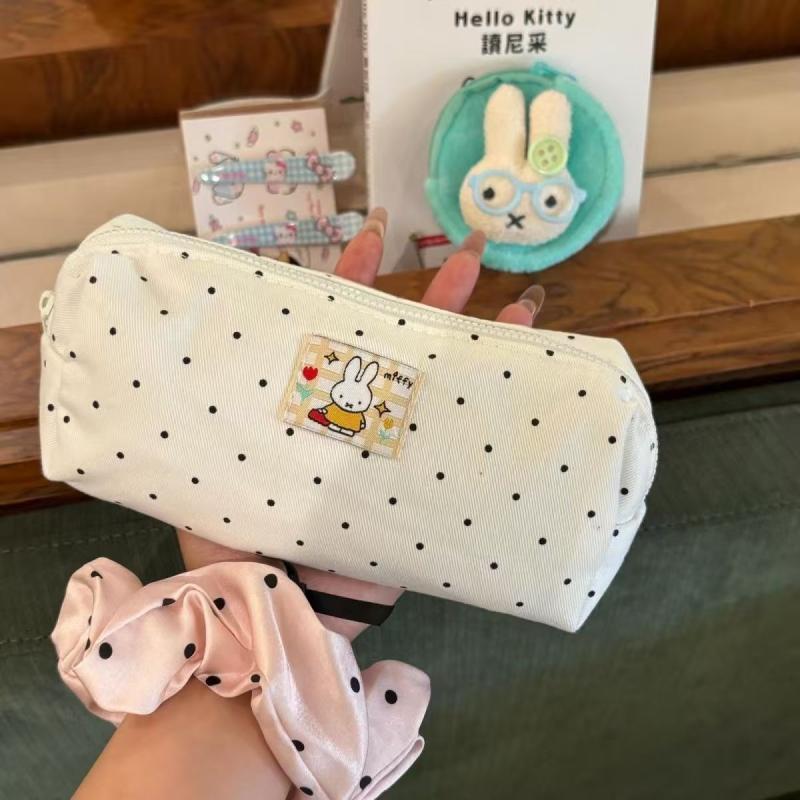 Cartoon Anime Miffy Polka Dot  - Pencil Case Large recensie en prijs