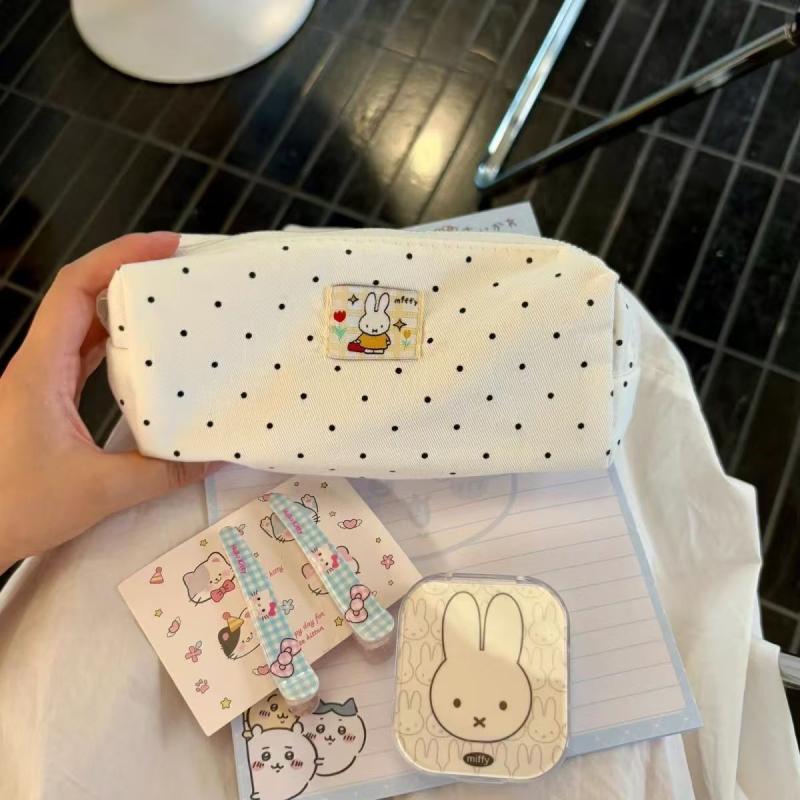 Cartoon Anime Miffy Polka Dot  - Pencil Case Large recensie en prijs