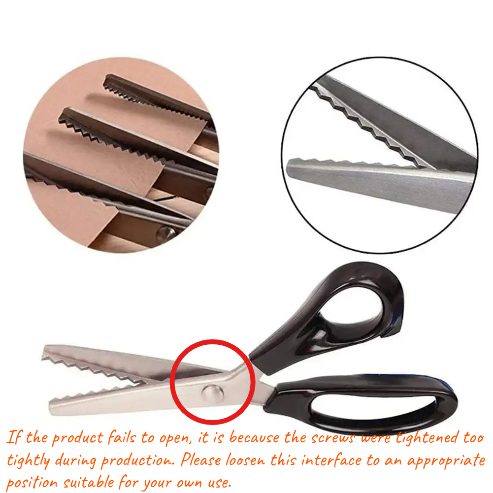 Rvs Kartelschaar Schaar Zigzag - Scissors Stainless Craft recensie en prijs