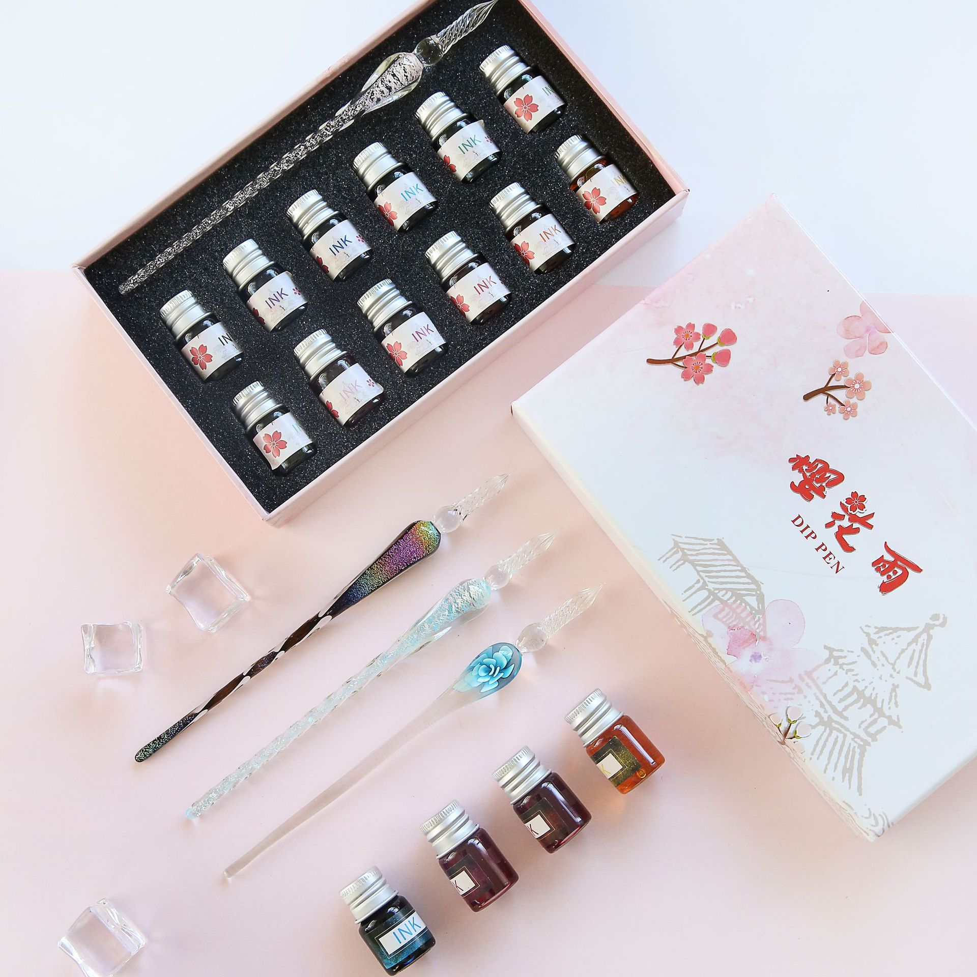 12 Flessen Sterrenhemel Kleur  - Fountain Pen Ink recensie en prijs