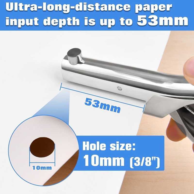 Zware handmatige perforator me - Paper Punch 3 Hole recensie en prijs