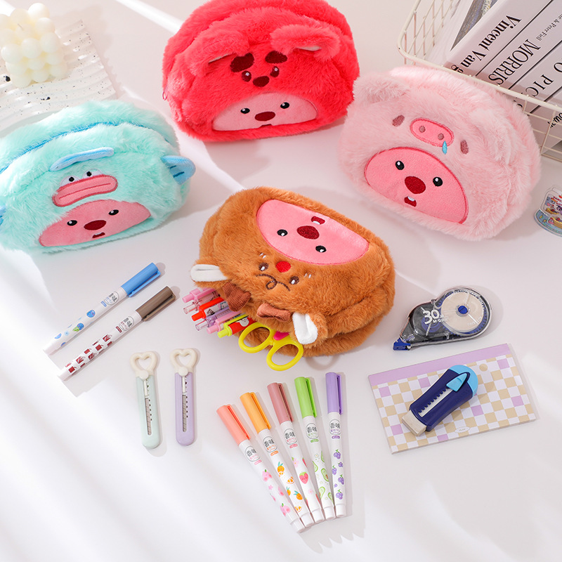 Cartoon pluche potloodtas Stud - Pencil Case Large recensie en prijs